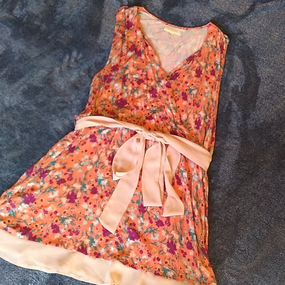Modcloth Dresses & Skirts - Modcloth floral tunic/dress belt tie